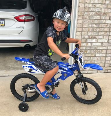 yamaha moto child's bmx bike