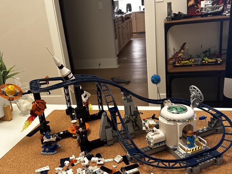 LEGO Creator 3 in 1 Space Roller Coaster Set 31142, 874 Pieces, 5