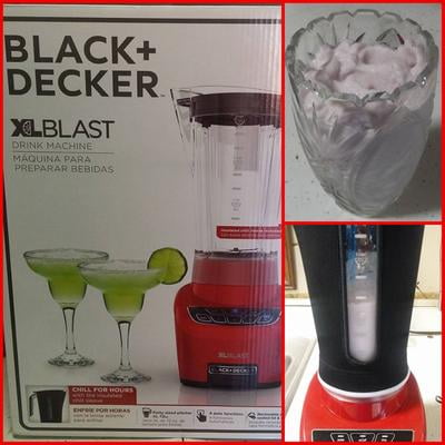 BLACK+DECKER XL Blast Drink Machine, Red, BL4000R : : Home