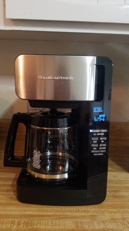  Tredy 2-Cup Coffee Maker, One Touch Automatic Drip Coffee  Machine with Removable Water Reservoir, Glass Carafe, Automatic Shut Off &  Warm Plate for Home Office(480ML/16OZ): Home & Kitchen