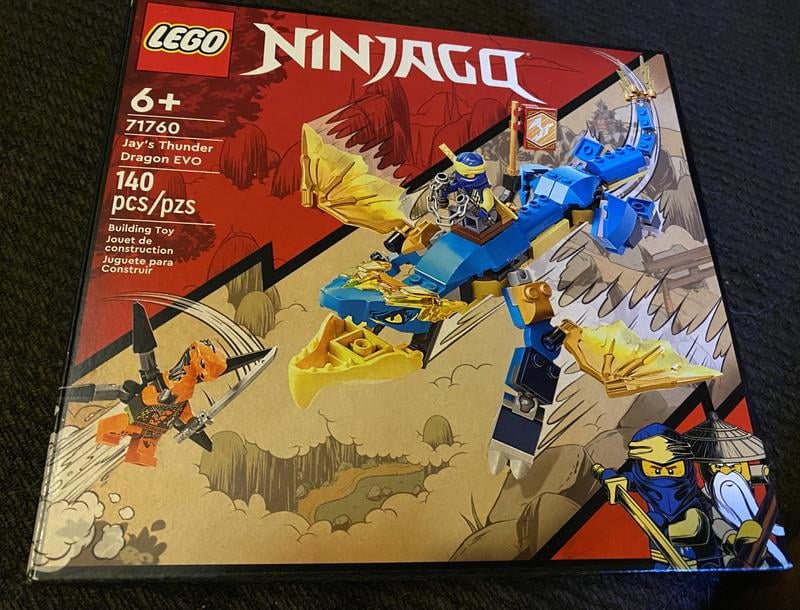 LEGO, Ninjago Playset, 71760, Jay's Thunder Dragon EVO - Walmart.com