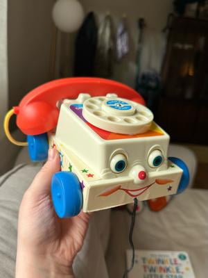 Fisher-Price Mon Premier Téléphone Animé à Pousser, avec des Effets sonores pour Le Jeu d'éveil à Quatre Pattes, à partir de 6 Mois, JKD56 Fisher-Price Mon Premier Téléphone Animé à Pousser, avec des Effets sonores pour Le Jeu d'éveil à Quatre Pattes, à partir de 6 Mois, JKD56