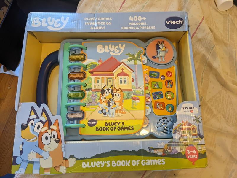 Customer reviews for VTech Bluey Bluey's Book of Games Baby