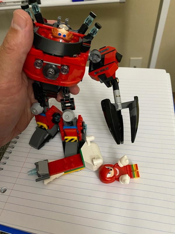 LEGO Sonic the Hedgehog Knuckles Eggman Egg Crusher Mech