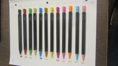 Zebra Zensations Mechanical Colored Pencils - Set of 24 for Adults