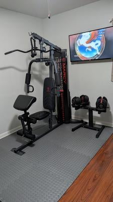 [決まりました]スタック ホームジム MARCY MWM-1005 Marcy 150lb Stack Home Gym with Raised Seat/Back Pad | MWM-1005