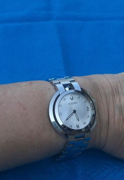 Bulova Women's Rubaiyat Rose Gold-Tone Diamond Watch - Walmart.com