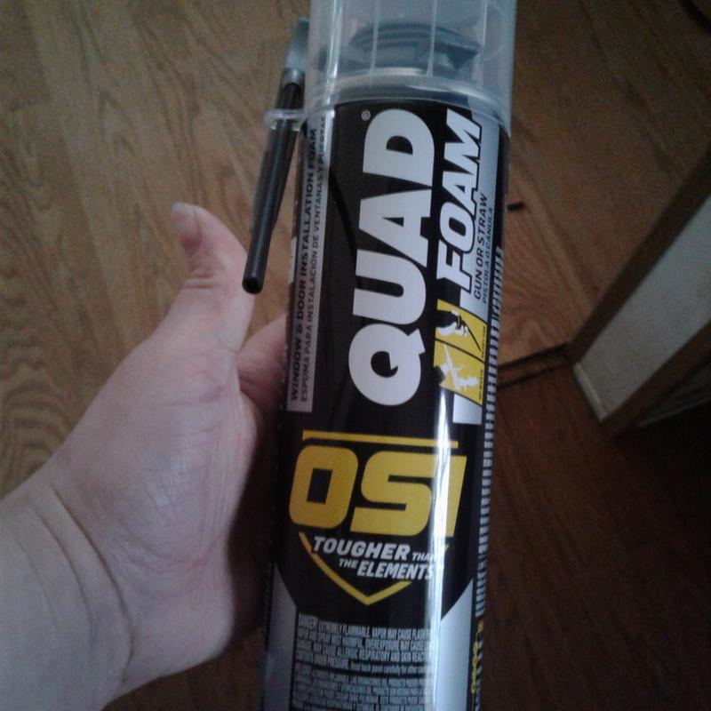 12 Pack OSI Quad Window And Door Insulation Foam 21.1oz Insulation