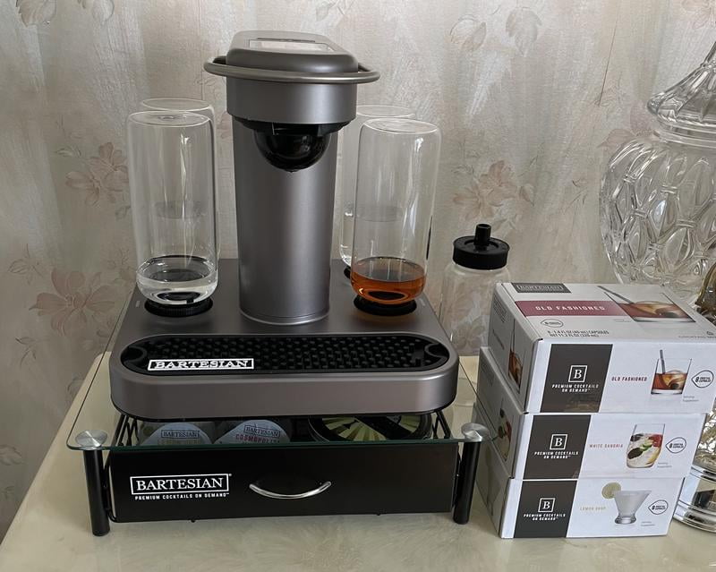 Bartesian 55303 Premium Cocktail Machine, Includes Variety Pack of