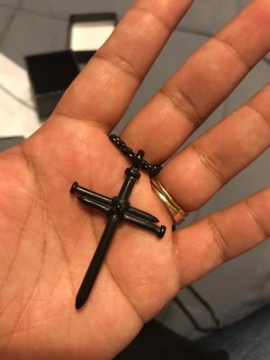Aij Arcoirisjewelry Men S Stainless Steel Rope Nail Cross Pendant Necklace Com - Nail Cross Pendant Diy Aij Arcoirisjewelry Men S Stainless Steel Rope Nail Cross Pendant Necklace Com - Nail Cross Pendant Diy