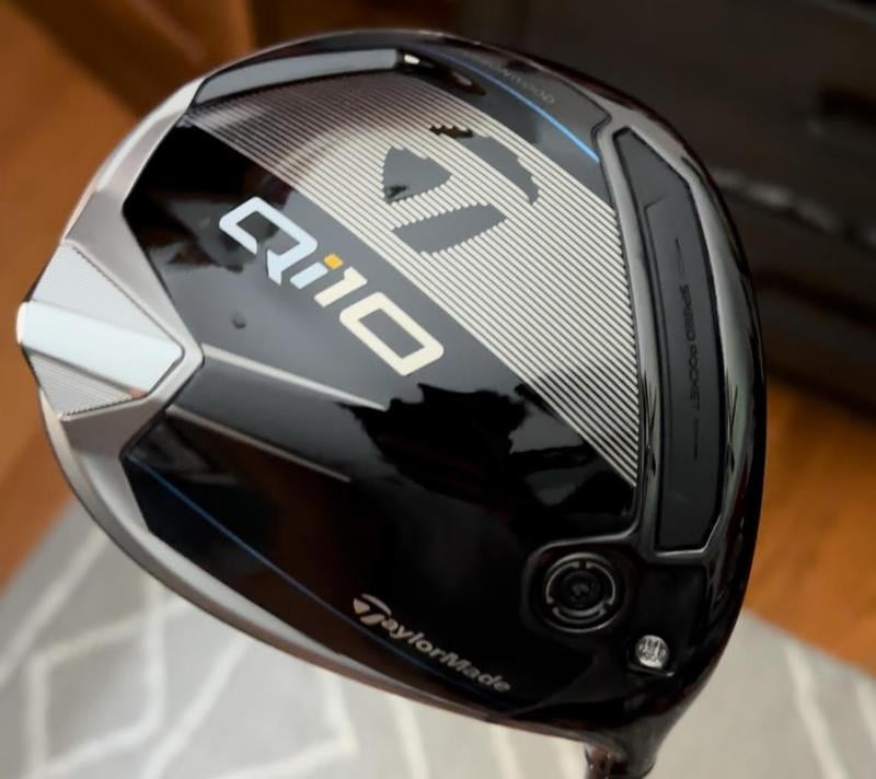 TaylorMade Golf Club Qi10 9* Driver Stiff Graphite - Walmart.com