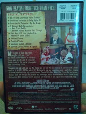 SDS, Blazing Saddles DVD, 1974, Comedy Western, Color - Walmart.com