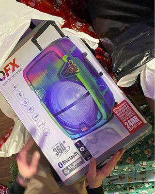 Customer reviews for QFX Portable Bluetooth Rechargeable