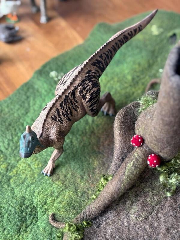 schleich DINOSAURS | Edmontosaure 15037 | figurine de dinosaure schleich détaillée | cadeau pour garçons et filles | figurine à partir de 5 ans | 7 x 30 x 12 cm