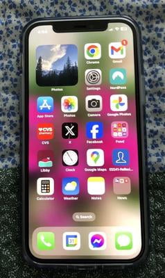 Apple iPhone 12 Used - Unlocked Carrier - 128GB Black (Like New