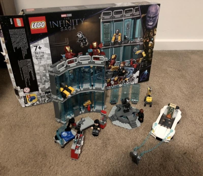 x l2546 LEGO 76216 Iron Man 2 Iron Man Armoury | BrickEconomy