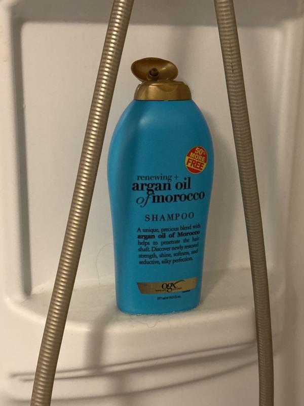 OGX Moroccan Argan Oil Renewing Shampoo 13 oz (Pack of 2