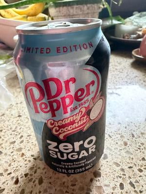 Customer reviews for Dr Pepper Zero Sugar Creamy Coconut Soda Pop