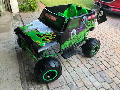 grave digger ride on 24v