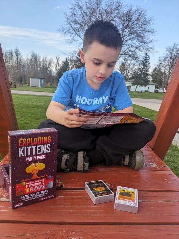 Exploding Kittens 10th Anniversary Board Game | Strategy Party Game For 2-6 Players Ages 7+