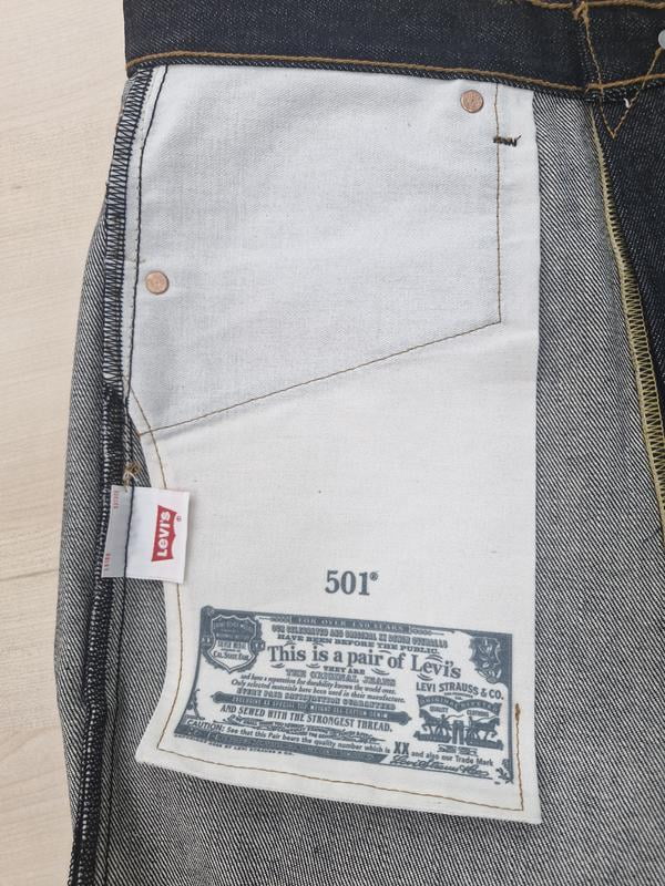 Men's Levi's® 501™ Original Shrink-To-Fit Jeans Color: Dark Brown