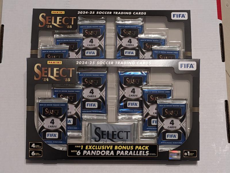 2024-25 Panini Select FIFA Soccer Bundle Box Pandora Parallels