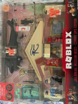 Roblox Action Collection Jailbreak Museum Heist Covert Ops Edition Playset Includes Two Exclusive Virtual Items Walmart Com Walmart Com - roblox jailbreak museum heist feature playset
