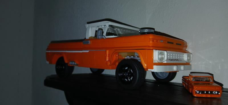 MATTEL BRICK SHOP, Toy, Hot Wheels Custom 62 Chevy Pickup, 858pc