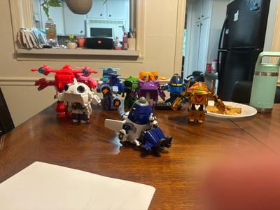 Super Wings - Transform-a-Bots 4pk - Jett/Mira/Paul/Grand Albert