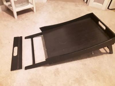 Winsome Wood Benito Serving Breakfast Bed Tray Espresso Finish Walmart Com Walmart Com