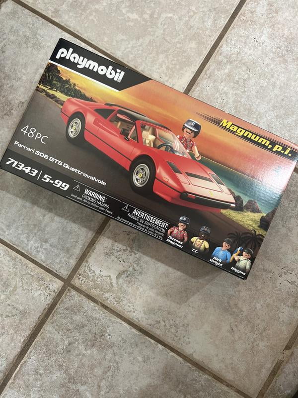 Playmobil 71343 Magnum P.I. Ferrari 308GT - Walmart.com