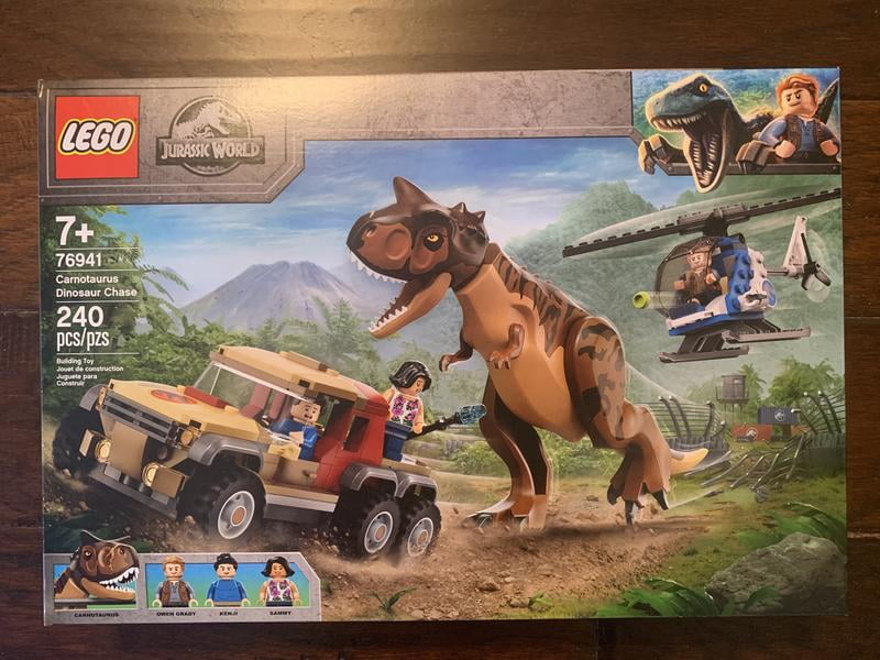 LEGO Jurassic World Carnotaurus Dinosaur Chase Building Toy