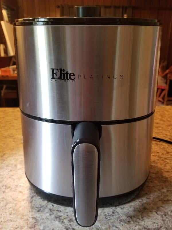 Elite Gourmet Electric 4Qt. Hot Air Fryer Large Capacity EAF4617 M0521