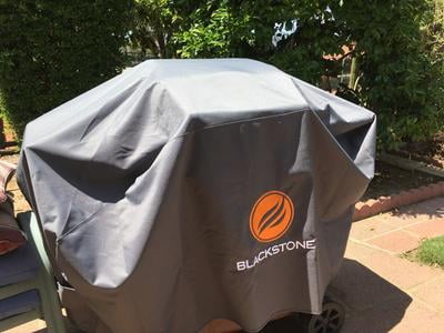 Weather Resistant Heavy Duty 600D Polyester Outdoor BBQ Cover Water 50 x 41 Inches New Version 2021 Fits Griddle & Charcoal Grill Combo & 22 Blackstone 5091 Universal Medium 
