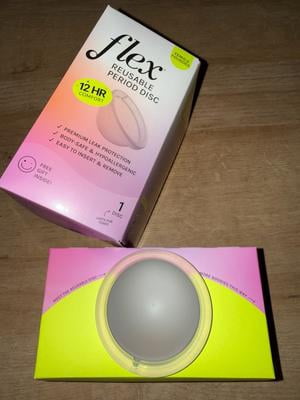 Flex Reusable Period Disc, Zero-Waste Menstrual Disc, Body-Safe