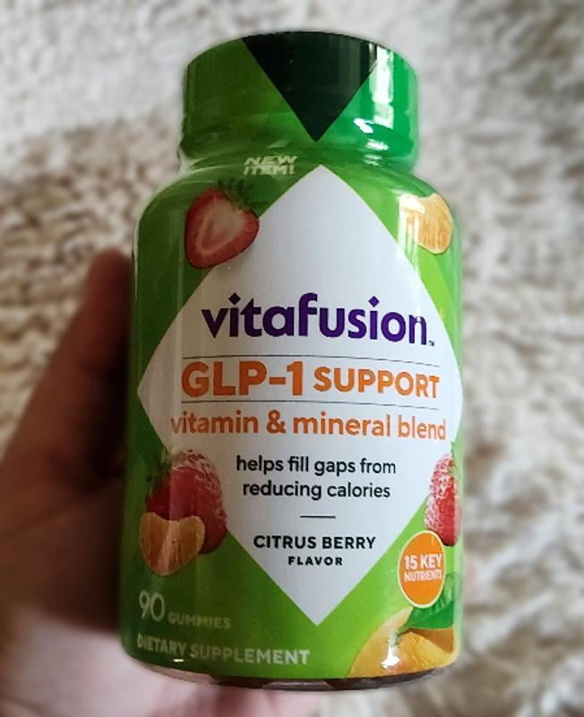 Customer reviews for vitafusion GLP-1 Support Multivitamin, Adult Gummy Vitamin, 15 Nutrients, Citrus Berry Flavor, 90ct