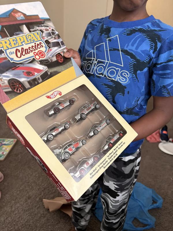 Hotwheels classics 7台セット売り Hot Wheels, 1:64 Scale Toy Cars, Set of 7, 80th Anniversary