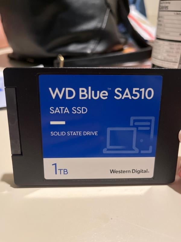 Western Digital 500GB WD Blue SA510 Hard Disk, SATA SSD, Internal