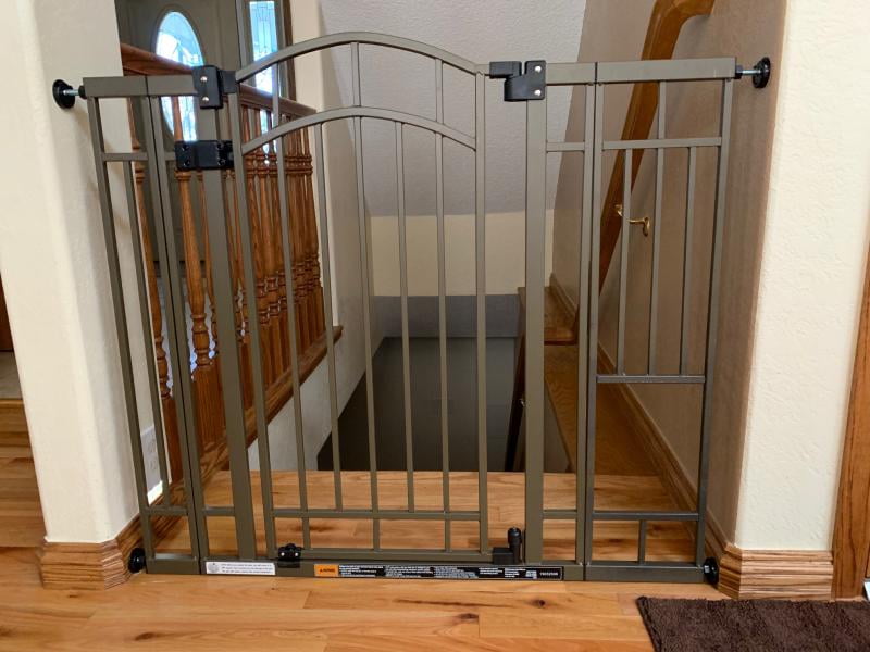 bronze baby gate