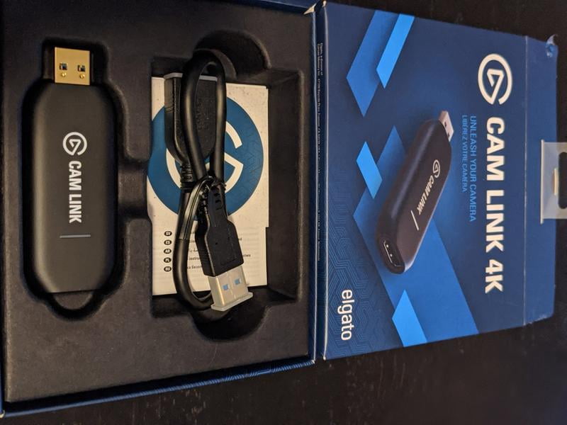 Elgato Cam Link 4K - Broadcast Live, Record via DSLR, Camcorder