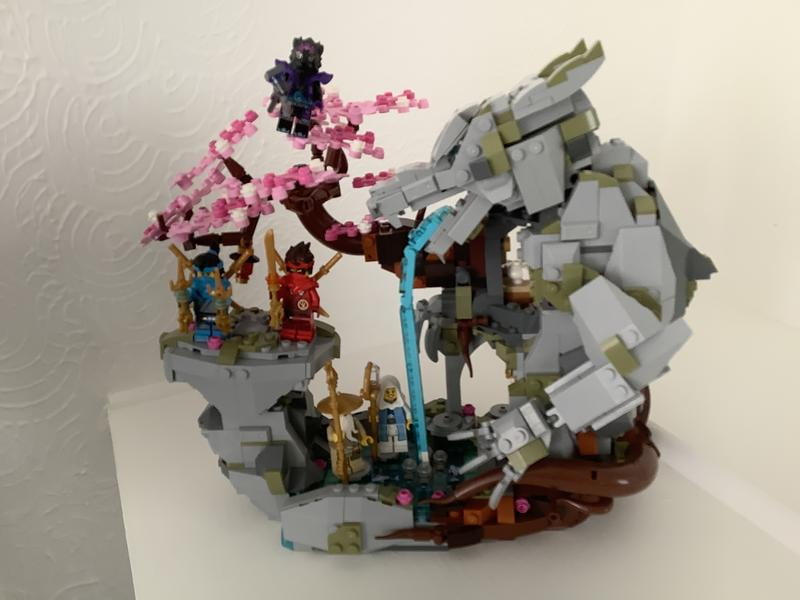 LEGO NINJAGO Dragon Stone Shrine, Build and Display Ninja Toy with