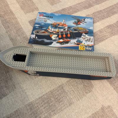 HogoKids Floatable LED Ship Building Kit, Ocean Toy with Submarine