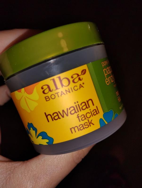 Alba Botanica Exfoliating Papaya Enzyme Hawaiian Facial Mask for