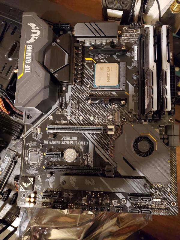 ASUS AM4 TUF X570-Plus Wi-Fi ATX Motherboard with PCIe 4.0, Dual M