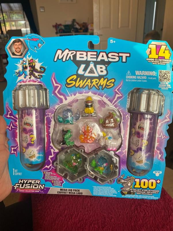 MrBeast Lab Swarms Hyper Fusion Series, Mega Lab Pack Includes 14