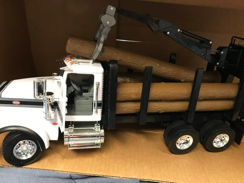logging truck toy walmart