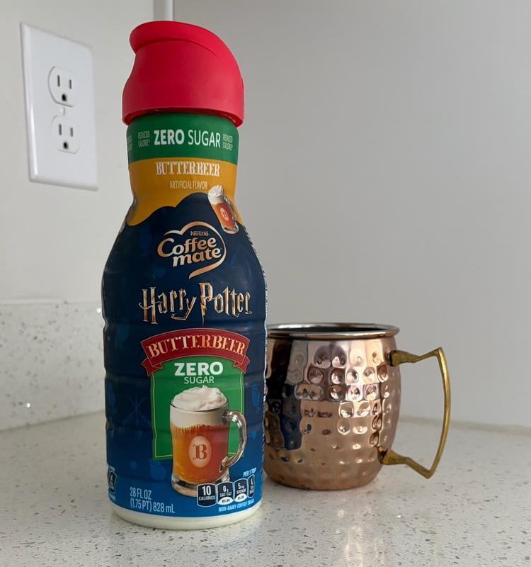 Coffee mate Harry Potter Butterbeer Flavored Creamer, Zero Sugar