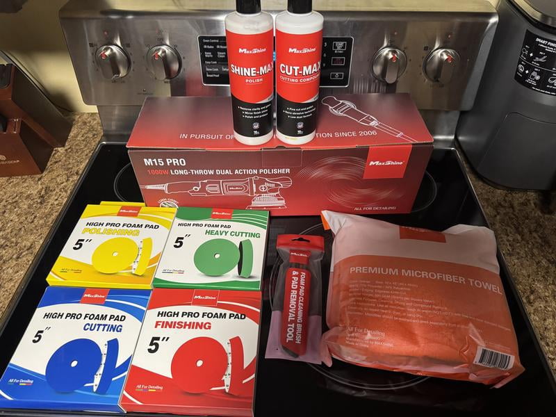 MaxShine M15 Pro Polishing Kit & Bag - Includes M15 Pro Polisher