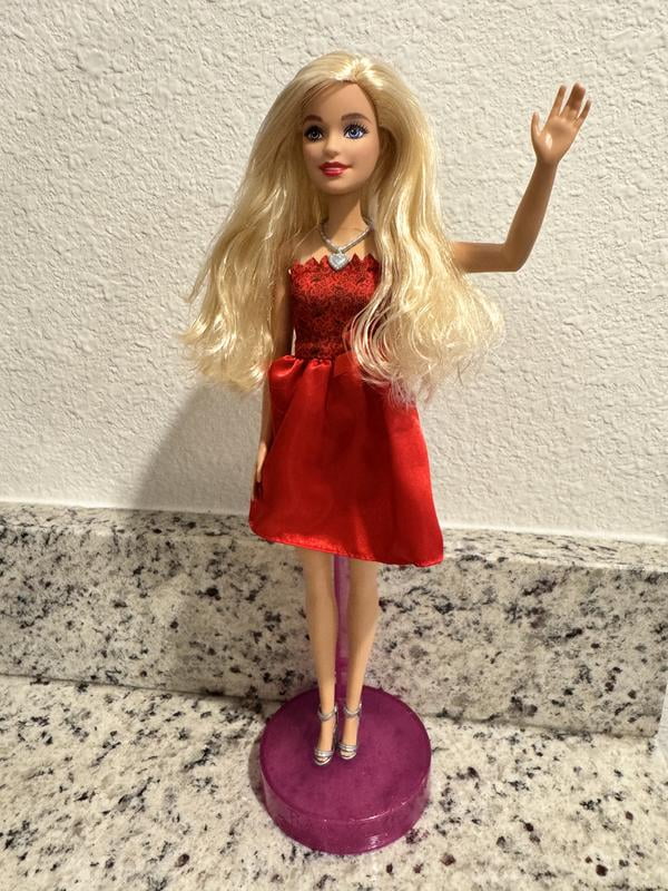 Barbie, Fashion Doll, Ruby-Red Celebration, 80th Anniversary - Walmart.com Barbie, Fashion Doll, Ruby-Red Celebration, 80th Anniversary - Walmart.com