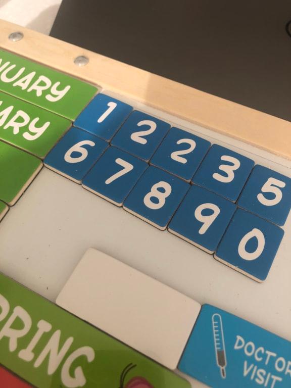 melissa and doug calendar walmart